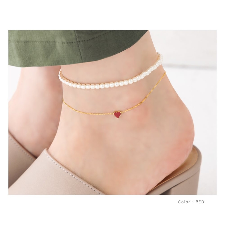 アンクレット 金属アレルギー ニッケルフリー | CREAM-DOT | 詳細画像11 