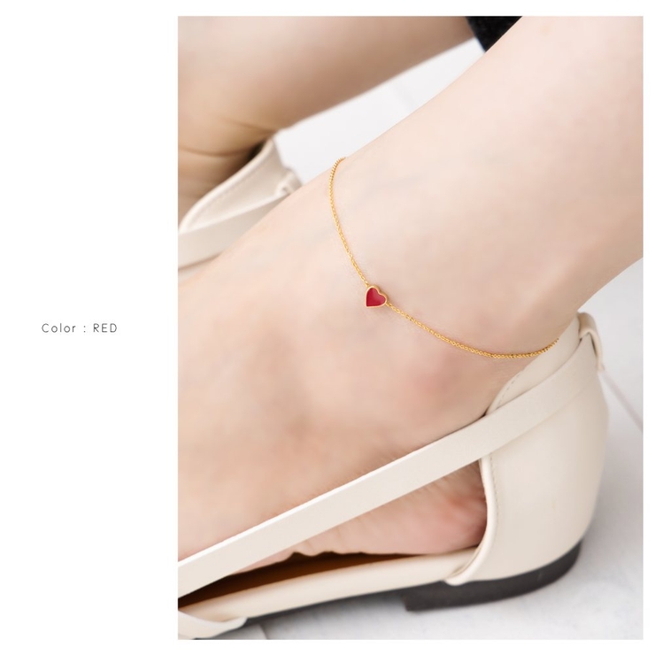 アンクレット 金属アレルギー ニッケルフリー | CREAM-DOT | 詳細画像9 