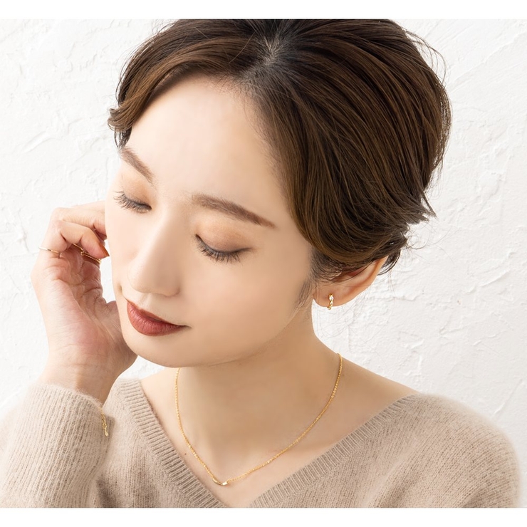 カフイヤリング 金属アレルギー ニッケルフリー | CREAM-DOT | 詳細画像7 