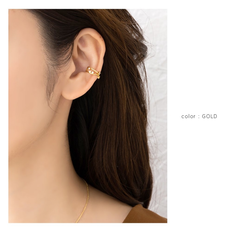 イヤーカフ 金属アレルギー ニッケルフリー | CREAM-DOT | 詳細画像8 