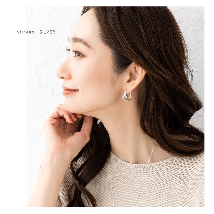 ピアス フープピアス 金属アレルギー | CREAM-DOT | 詳細画像12 