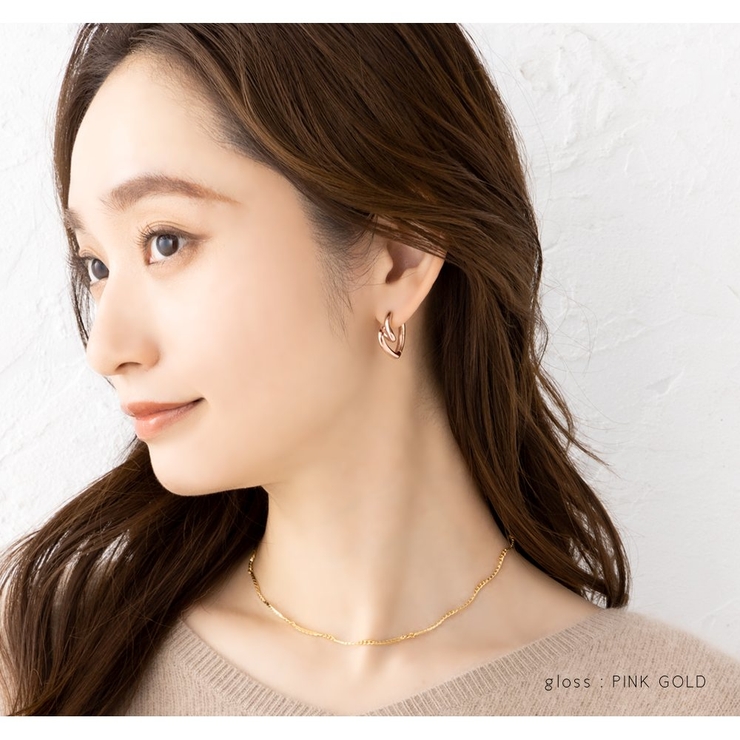 ピアス フープピアス 金属アレルギー | CREAM-DOT | 詳細画像10 