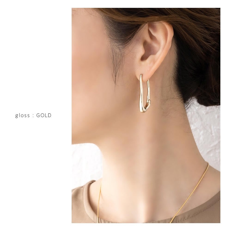 ピアス フープピアス 金属アレルギー | CREAM-DOT | 詳細画像8 