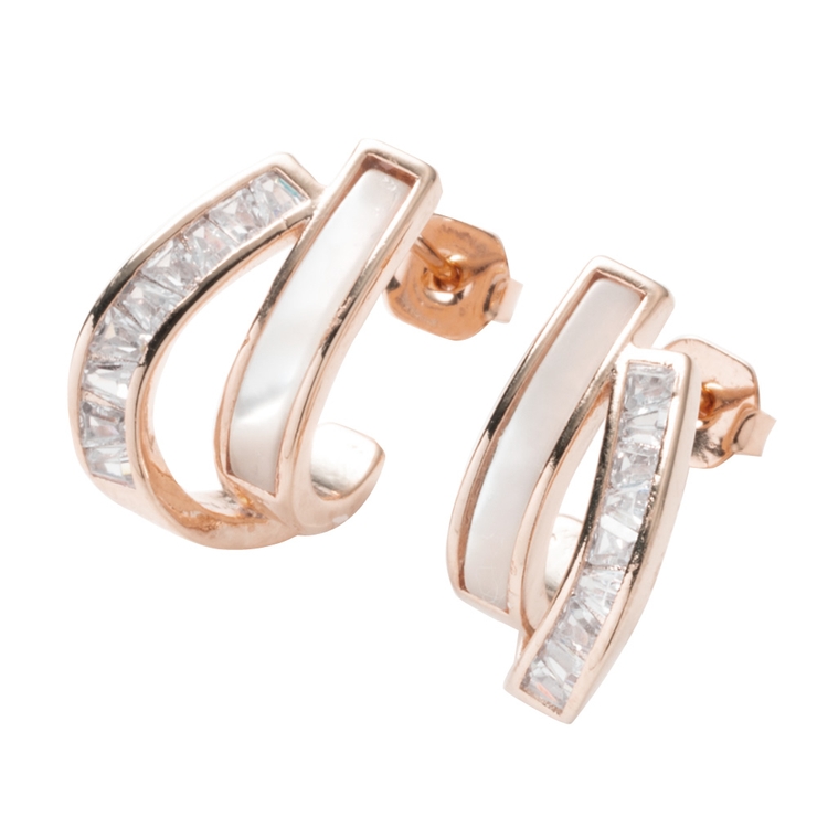 ピンクゴールド | ピアス 金属アレルギー ニッケルフリー | CREAM-DOT