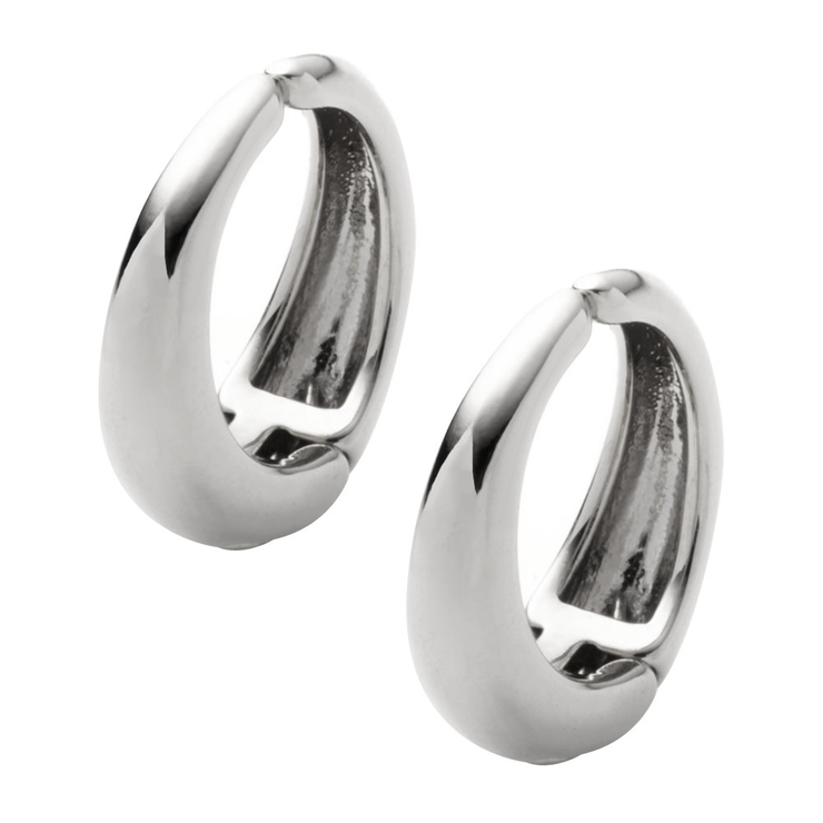 B：シルバー | カフイヤリング 金属アレルギー ニッケルフリー | CREAM-DOT