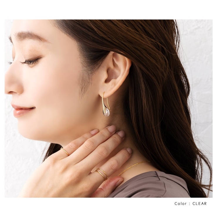 ピアス フックピアス 金属アレルギー | CREAM-DOT | 詳細画像13 