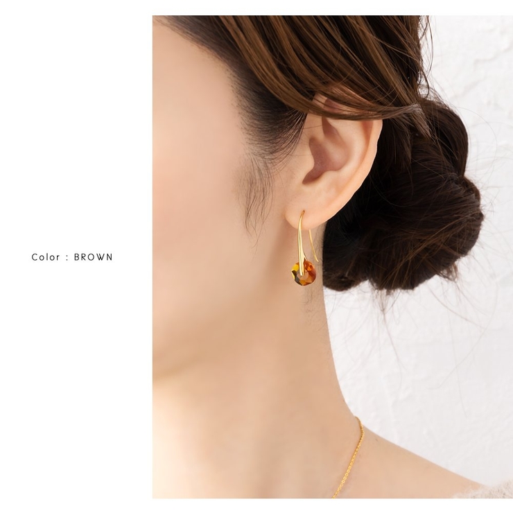 ピアス フックピアス 金属アレルギー | CREAM-DOT | 詳細画像7 