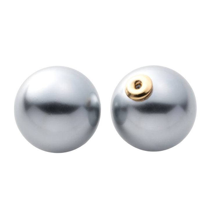 A：グレーゴールド | ピアスキャッチ 金属アレルギー ニッケルフリー | CREAM-DOT