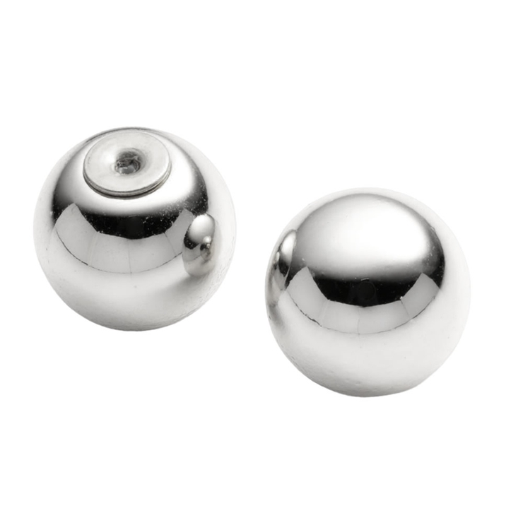 C：シルバー | ピアスキャッチ 金属アレルギー ニッケルフリー | CREAM-DOT