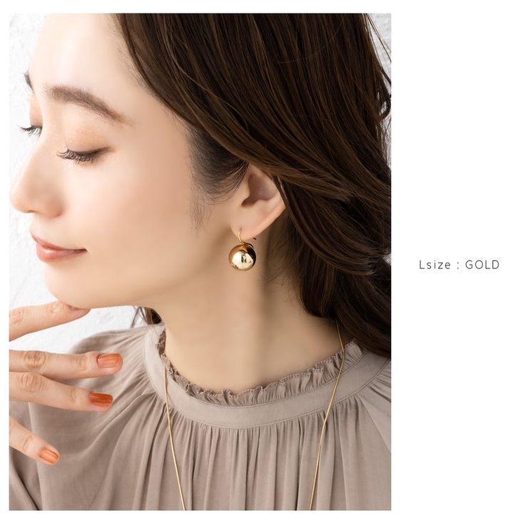 ピアス フックピアス 金属アレルギー | CREAM-DOT | 詳細画像12 