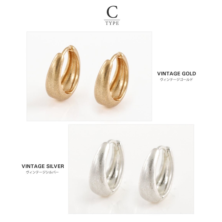 ピアス フープピアス 金属アレルギー | CREAM-DOT | 詳細画像6 