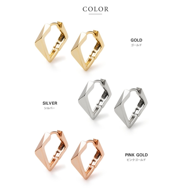 ピアス フープピアス 金属アレルギー | CREAM-DOT | 詳細画像3 