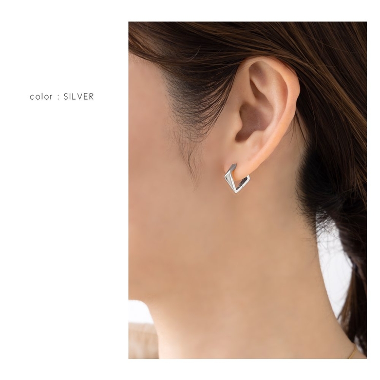 ピアス フープピアス 金属アレルギー | CREAM-DOT | 詳細画像8 