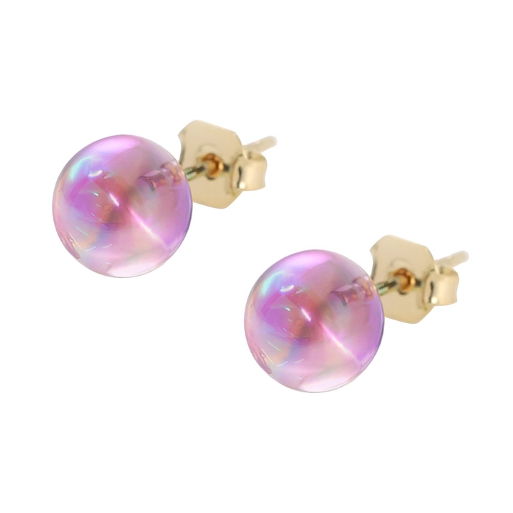 オーロララベンダー | ピアス 金属アレルギー ニッケルフリー | CREAM-DOT