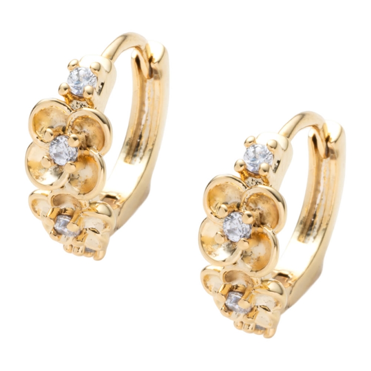 ゴールド | ピアス フープピアス 金属アレルギー | CREAM-DOT