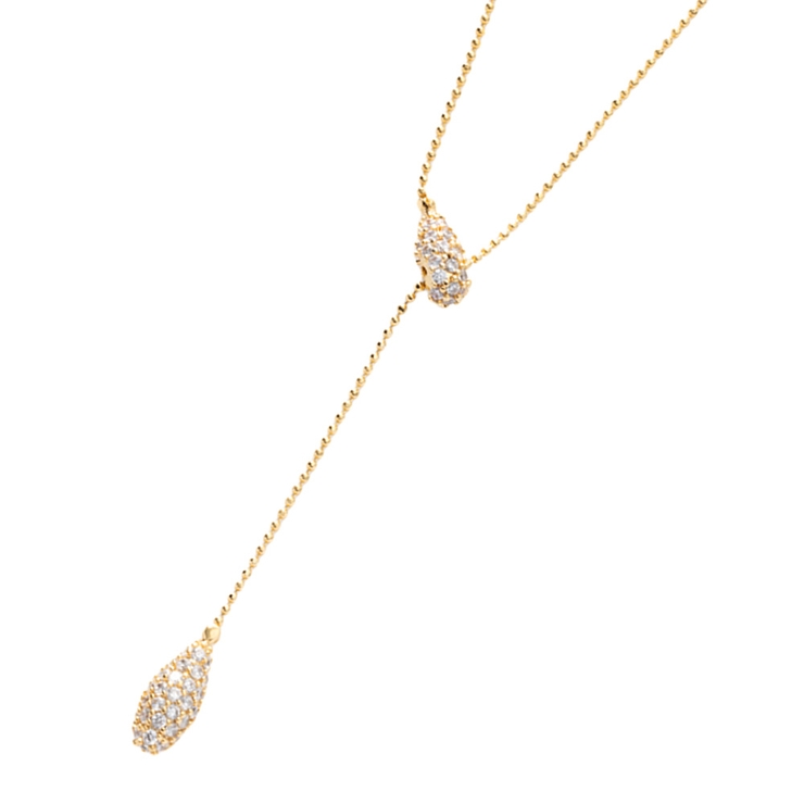 ゴールド | ネックレス ラリエット 金属アレルギー | CREAM-DOT