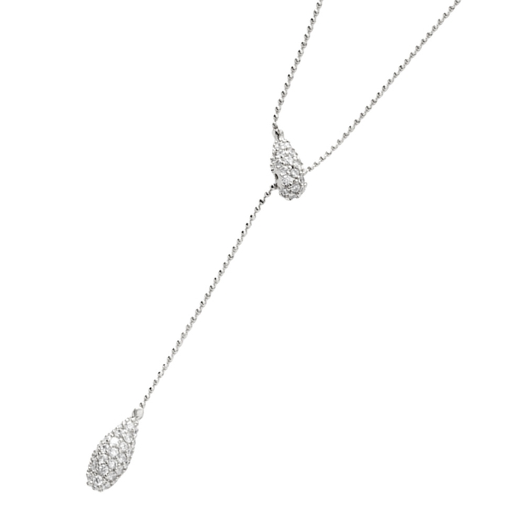 シルバー | ネックレス ラリエット 金属アレルギー | CREAM-DOT