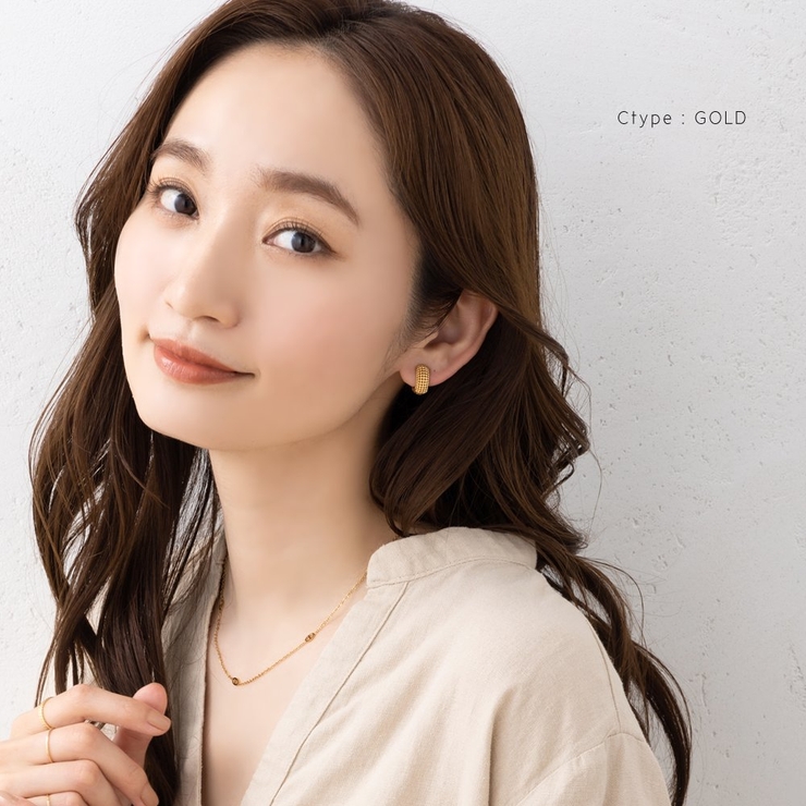 カフイヤリング 金属アレルギー ニッケルフリー | CREAM-DOT | 詳細画像10 