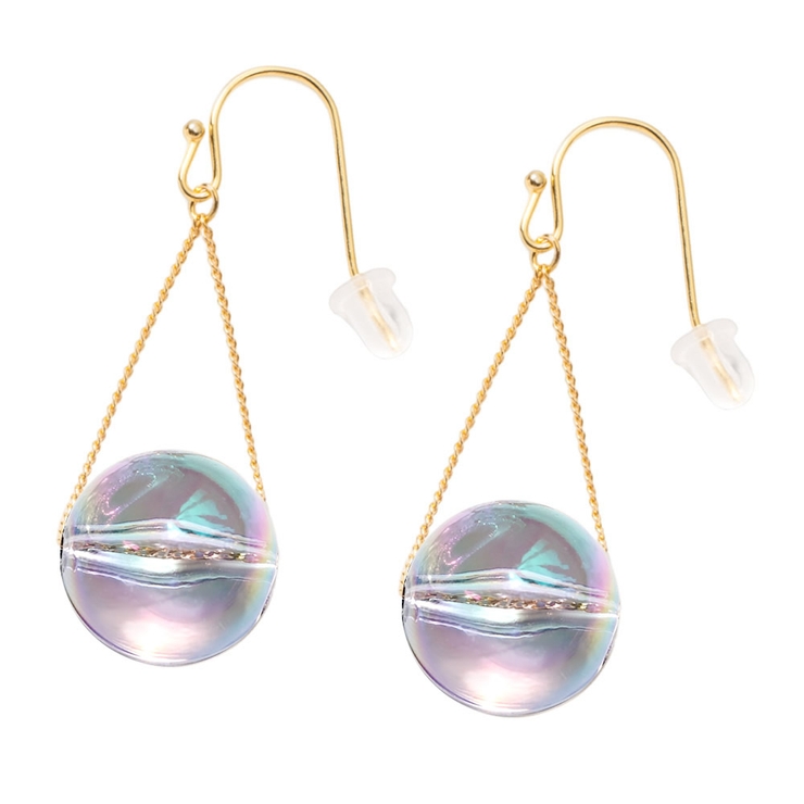 ラベンダー | 選べる ピアス イヤリング | CREAM-DOT