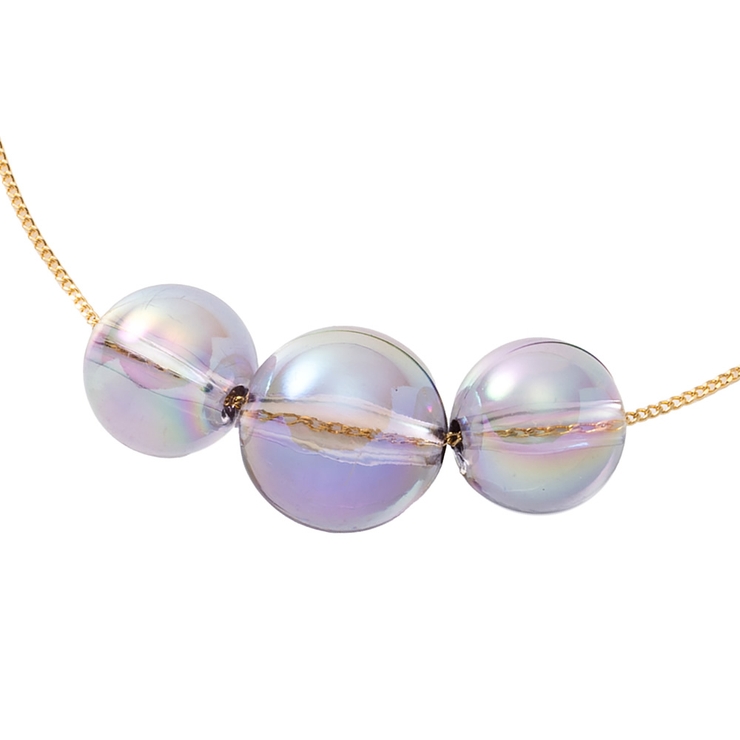 ラベンダー | ネックレス 金属アレルギー ニッケルフリー | CREAM-DOT