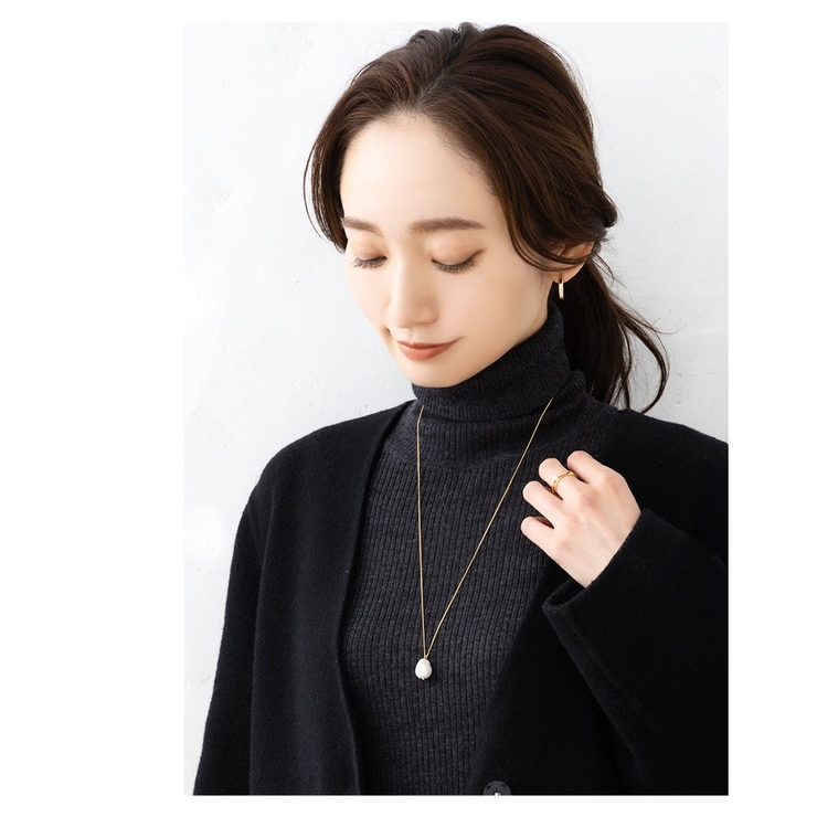 ガラスパール ネックレス ロングネックレス[品番：CRMA0008889]｜CREAM