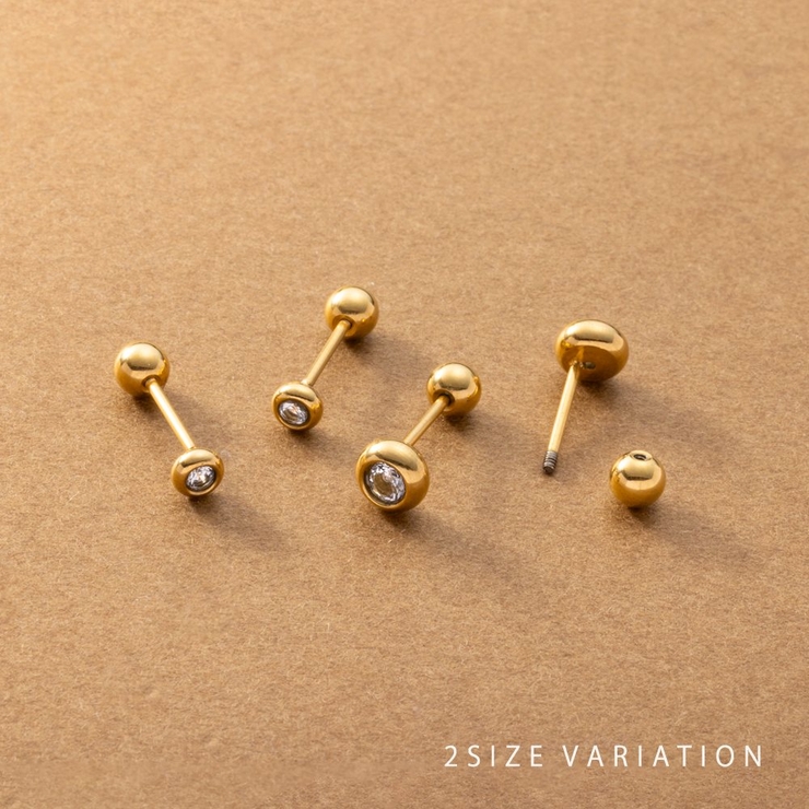 ステンレス製 ピアス 金属アレルギー | CREAM-DOT | 詳細画像1 