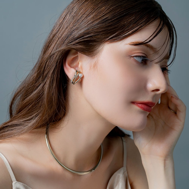 イヤーカフ 金属アレルギー ニッケルフリー | CREAM-DOT | 詳細画像7 