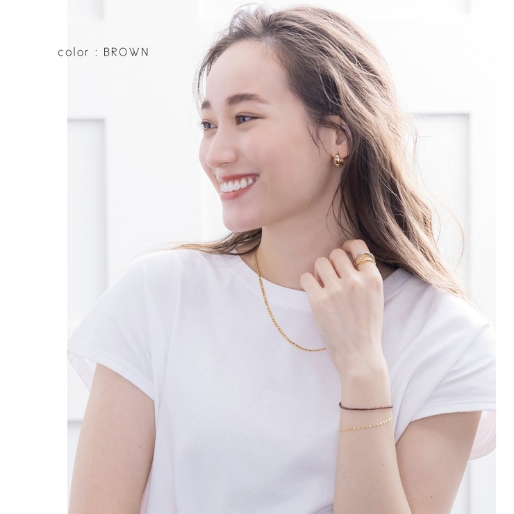 ブレスレット 金属アレルギー ニッケルフリー | CREAM-DOT | 詳細画像8 