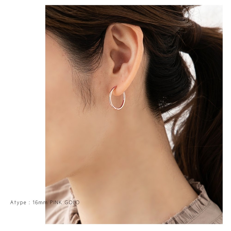 金属アレルギー対応 選べる5サイズ ピアス | CREAM-DOT | 詳細画像12 