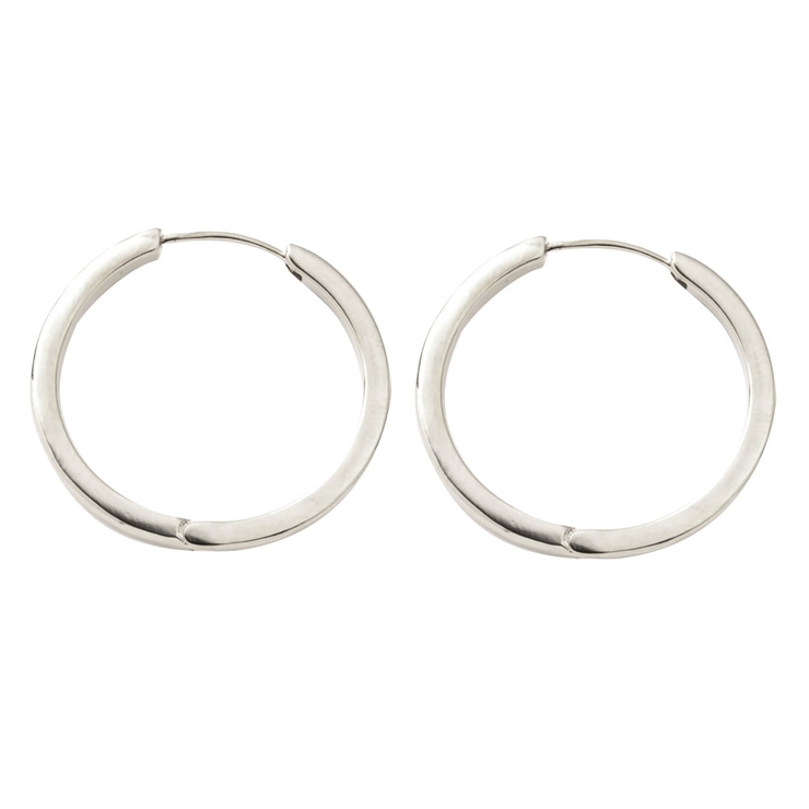 B：シルバー | 金属アレルギー対応 選べる5サイズ ピアス | CREAM-DOT