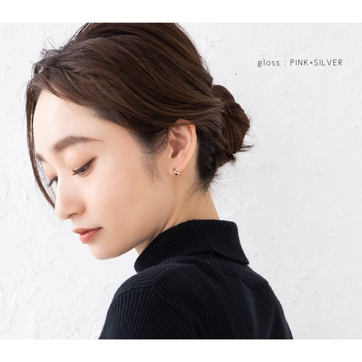 金属アレルギー対応 ピアス フープピアス | CREAM-DOT | 詳細画像11 