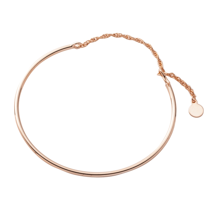 A:ピンクゴールド | バングル 金属アレルギー ニッケルフリー | CREAM-DOT