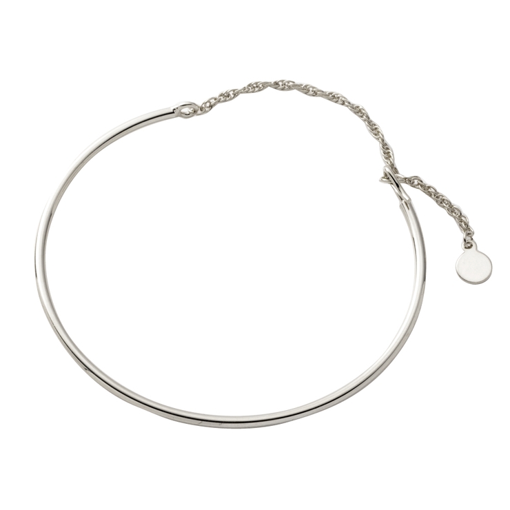 A:シルバー | バングル 金属アレルギー ニッケルフリー | CREAM-DOT