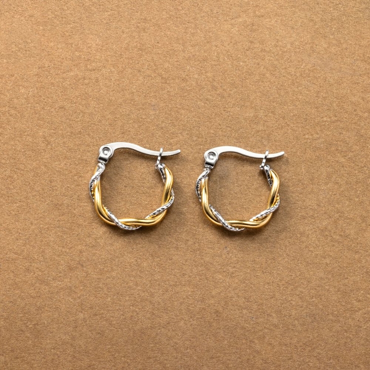 ステンレス製 ピアス フープピアス | CREAM-DOT | 詳細画像3 