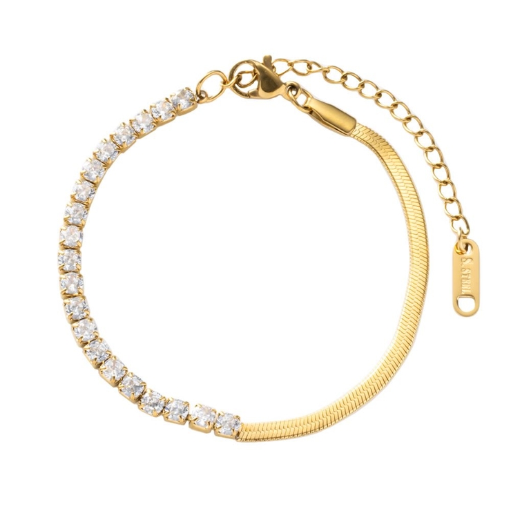 ゴールド | ステンレス製 ブレスレット 金属アレルギー | CREAM-DOT