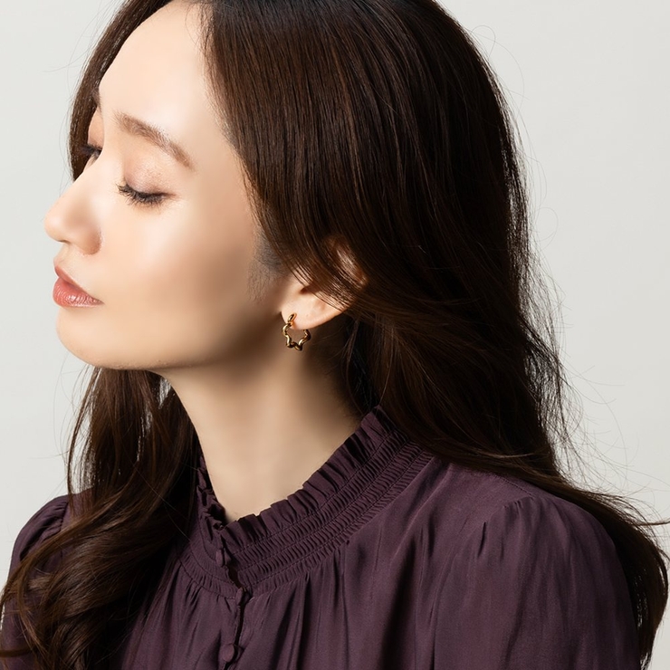 ピアス フープピアス 金属アレルギー | CREAM-DOT | 詳細画像7 