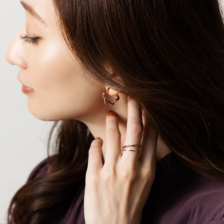 ピアス フープピアス 金属アレルギー | CREAM-DOT | 詳細画像9 