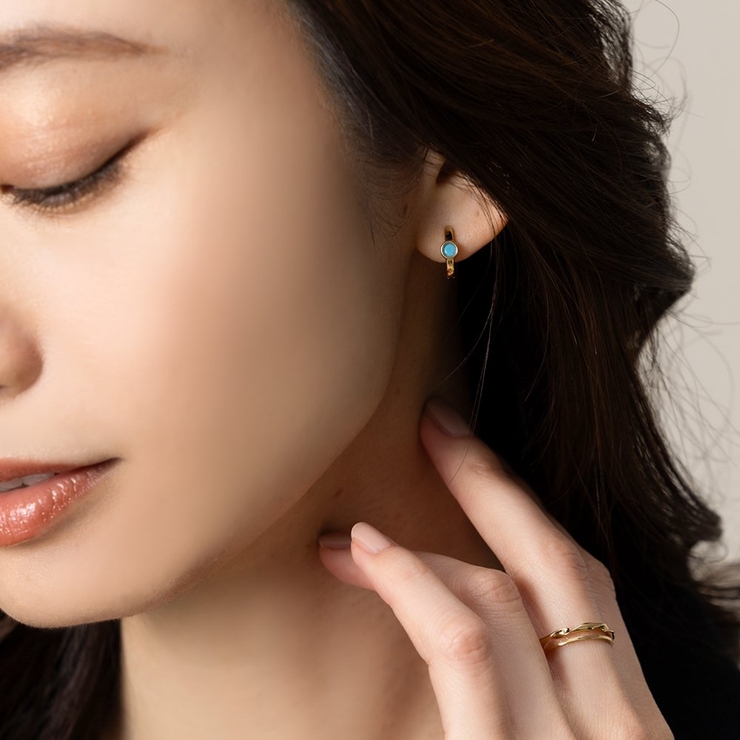 ピアス フープピアス 金属アレルギー | CREAM-DOT | 詳細画像6 