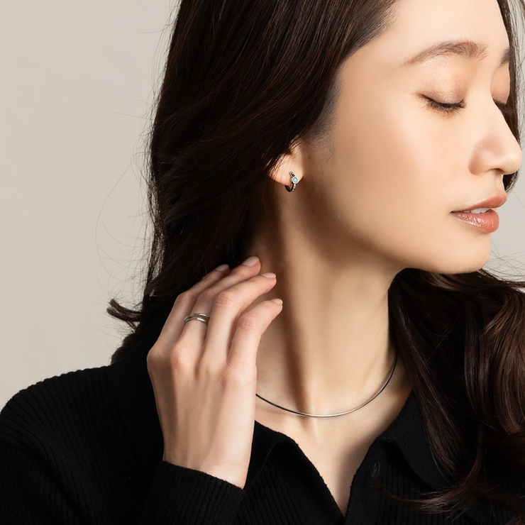 ピアス フープピアス 金属アレルギー | CREAM-DOT | 詳細画像8 