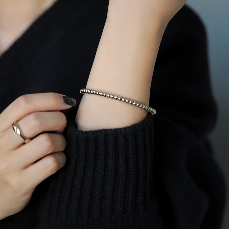 ステンレス製 ブレスレット バングル | CREAM-DOT | 詳細画像6 