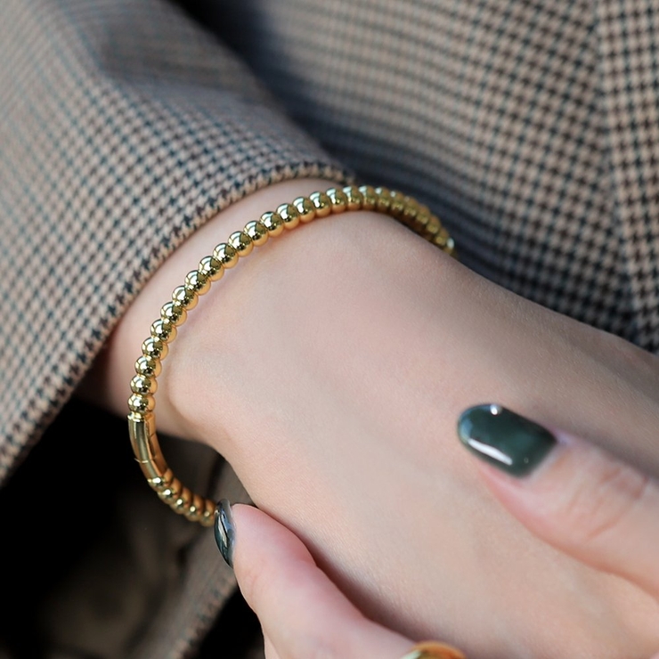 ステンレス製 ブレスレット バングル | CREAM-DOT | 詳細画像8 