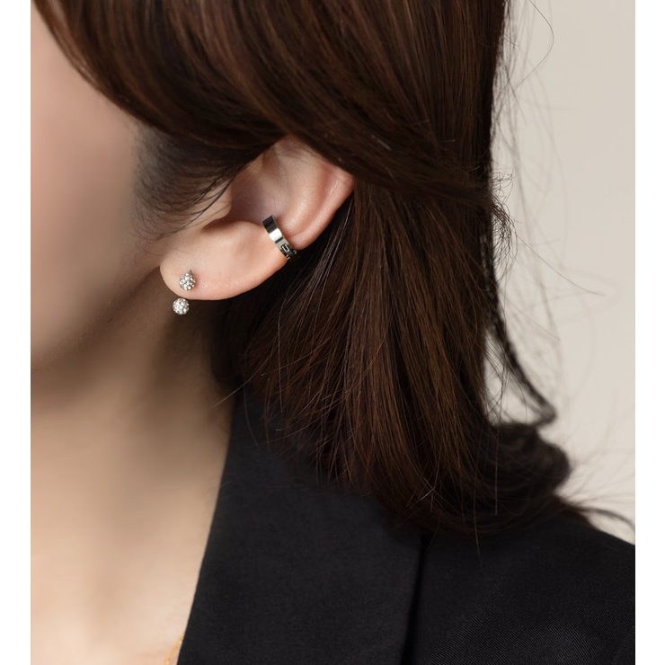 ステンレス製 カフイヤリング イヤーカフ | CREAM-DOT | 詳細画像7 