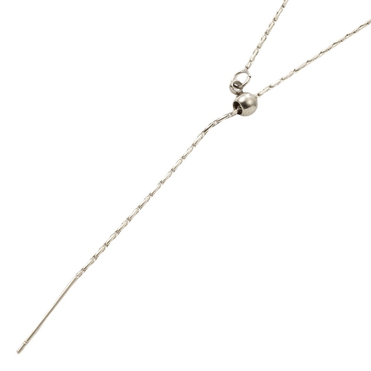 B：シルバー | ステンレス製 ネックレス 金属アレルギー | CREAM-DOT