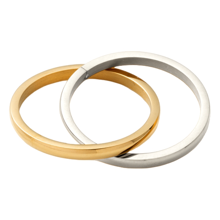 ミックス | ステンレス製 リング 指輪 | CREAM-DOT