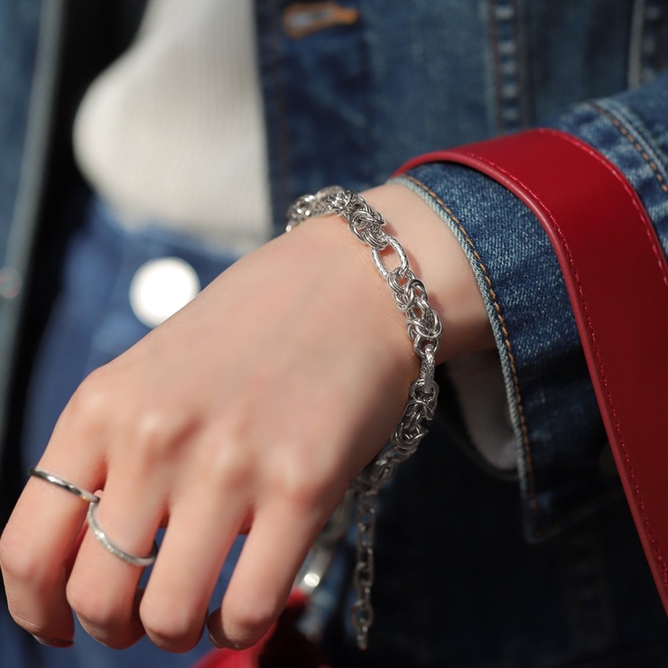 ステンレス製 ブレスレット 金属アレルギー | CREAM-DOT | 詳細画像7 