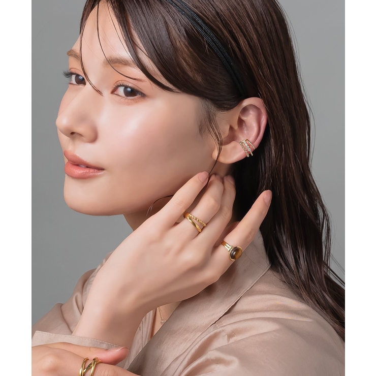 イヤーカフ 金属アレルギー ニッケルフリー | CREAM-DOT | 詳細画像10 