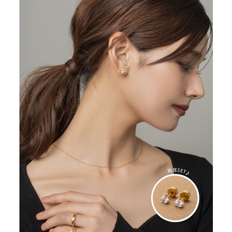 ピアス ステンレス 金属アレルギー | CREAM-DOT | 詳細画像2 