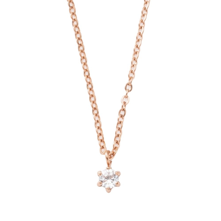 ピンクゴールド | ステンレス製 ネックレス 金属アレルギー | CREAM-DOT