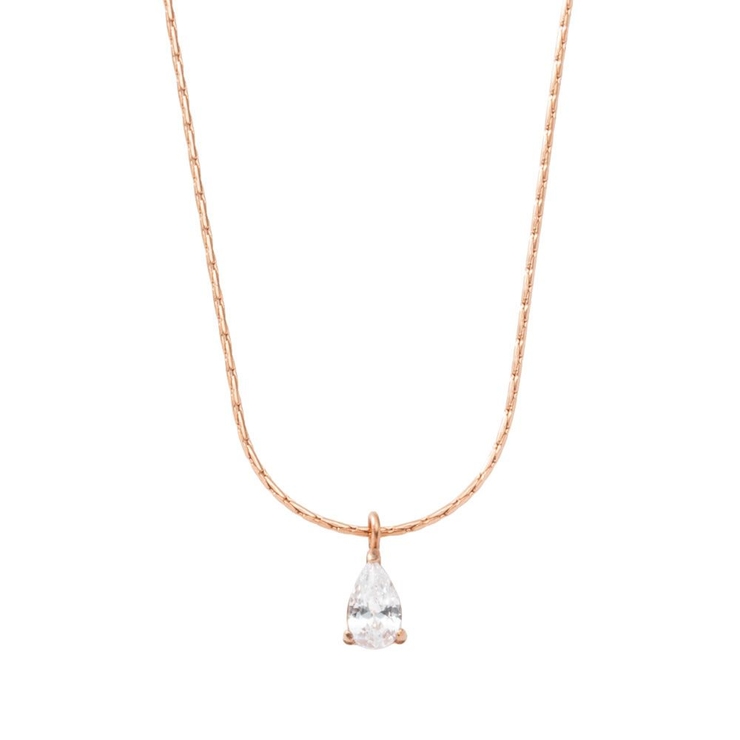 ピンクゴールド | ステンレス製 ネックレス 金属アレルギー | CREAM-DOT