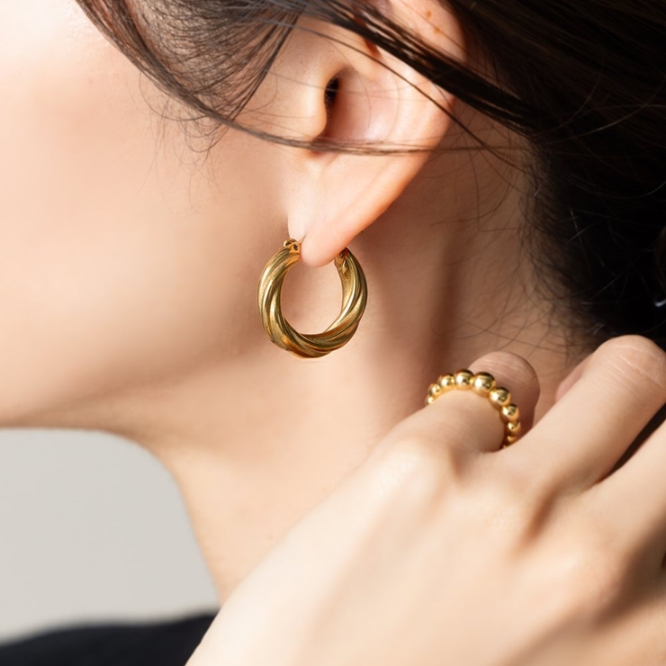 ステンレス製 ピアス 金属アレルギー | CREAM-DOT | 詳細画像9 